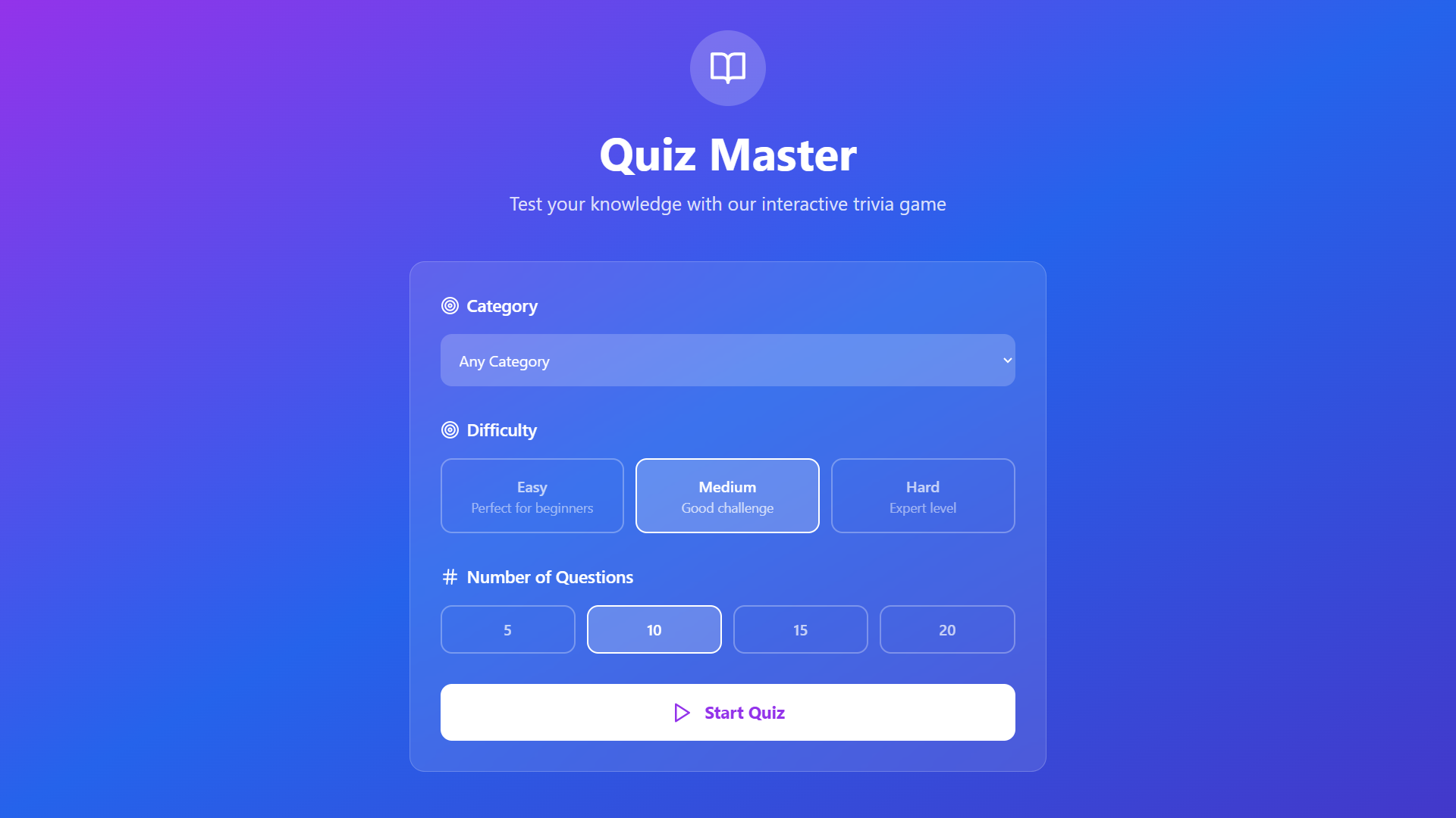 Quiz Master
